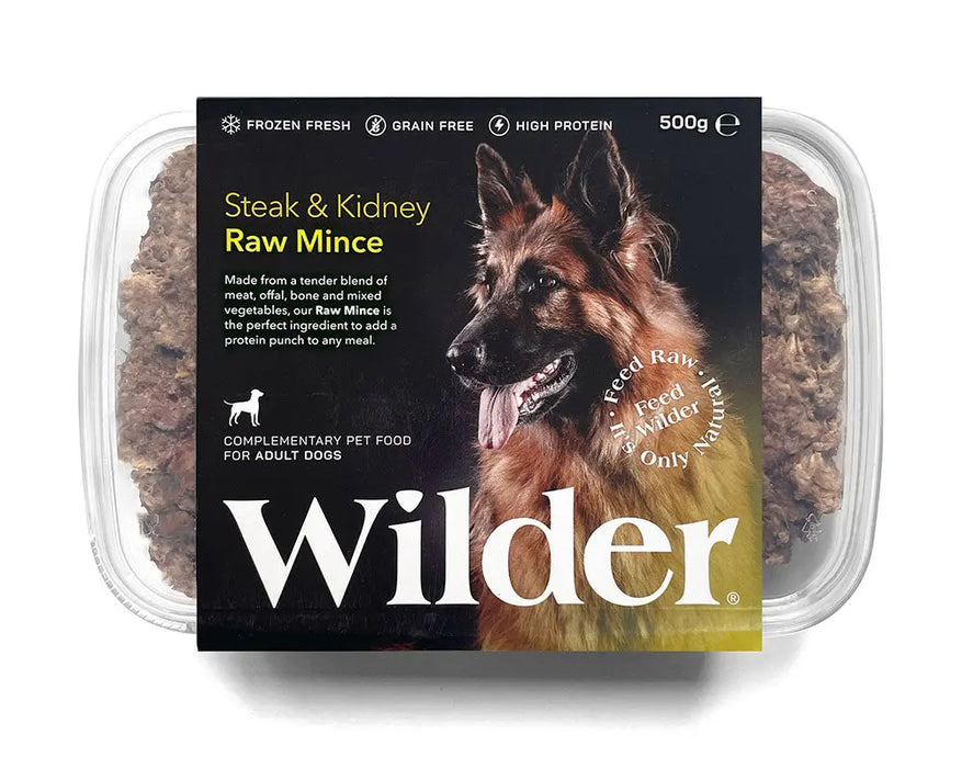Wilder Steak & Kidney raw mince 1kg