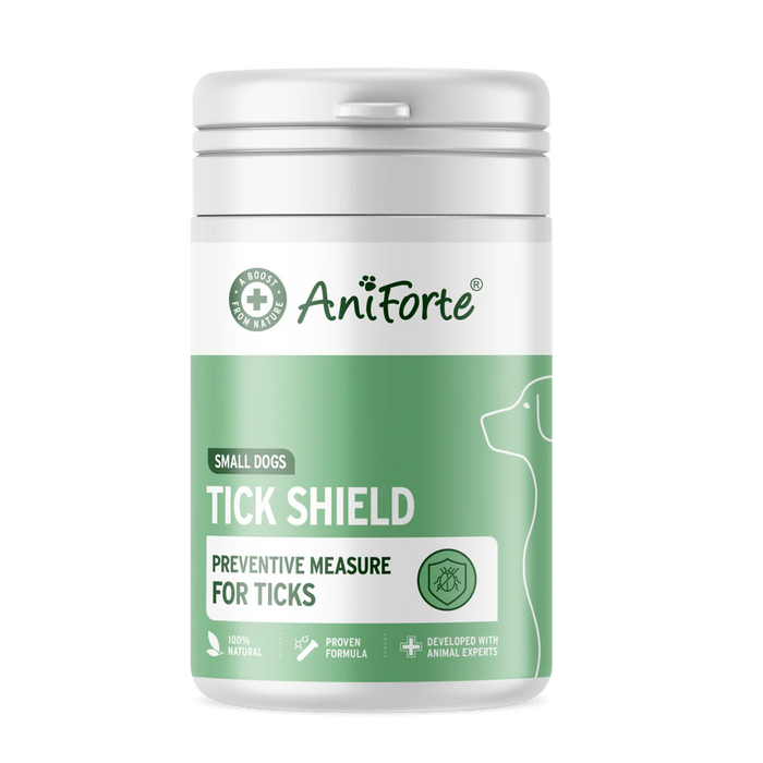 AniForte Tick Shield for Dogs - 60 Capsules - Small Dogs