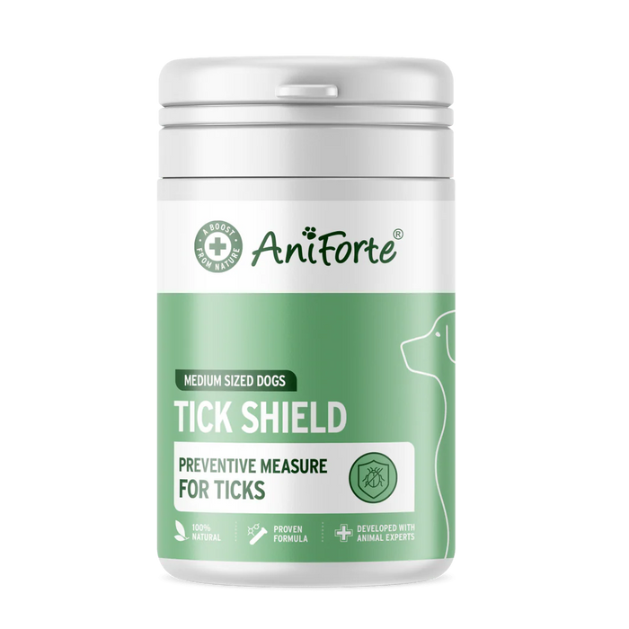 AniForte Tick Shield for Dogs - 60 Capsules - Medium Dog