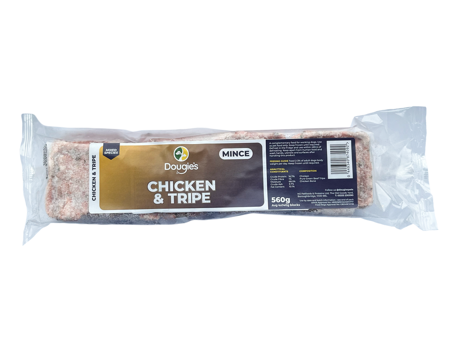 Dougies Chicken & Tripe 560g