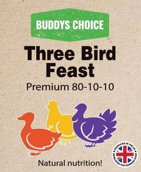 Buddy’s Choice Three Bird Feast 80/10/10