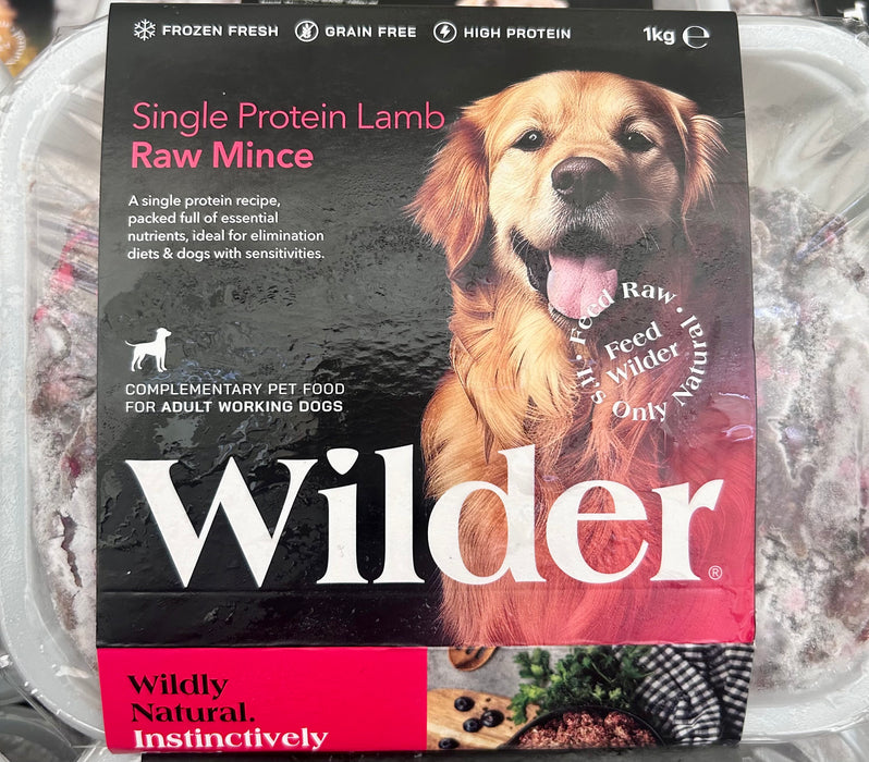 Wilder Single Protein Lamb 1kg