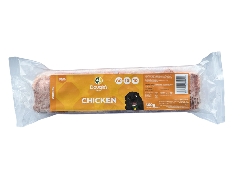 Dougies Chicken 80/10/10 560g