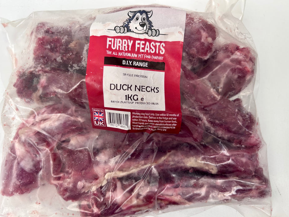 Furry Feasts Duck Necks