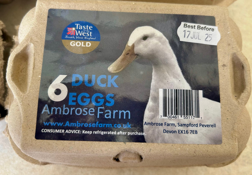 Ambrose Duck Eggs - Half Dozen