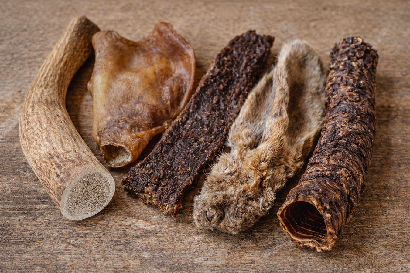 Natural dog treats and long-lasting chews including dental chews and single protein options from RheasRaw