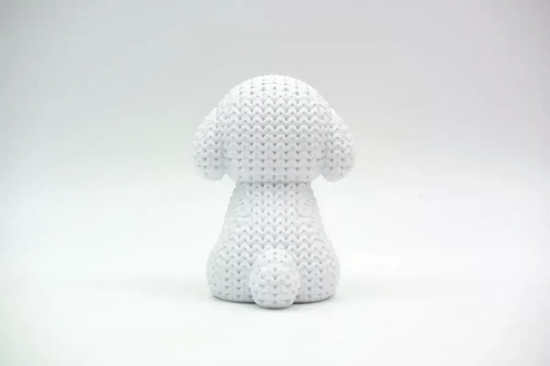 Knitted Dog - Bichon Frise
