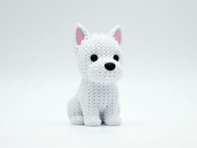Knitted Dog - Westie
