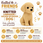 Knitted Dog - Labrador / Golden Retriever