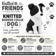 Knitted Dog - Border Collie