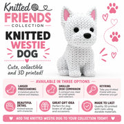 Knitted Dog - Westie