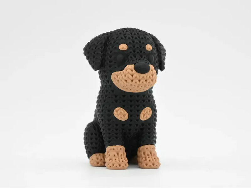 Knitted Dog - Rottweiler