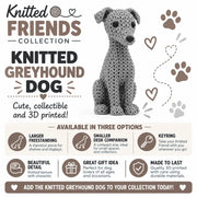 Knitted Dog - Greyhound