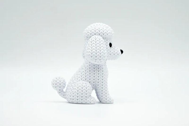 Knitted Dog - Poodle