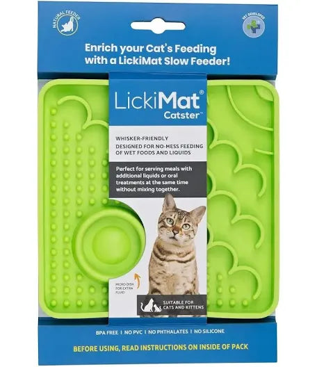 LickiMat Catster Green