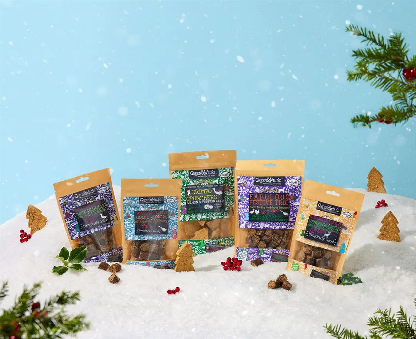 Crimbo Crunchers with Salmon & Pumpkin