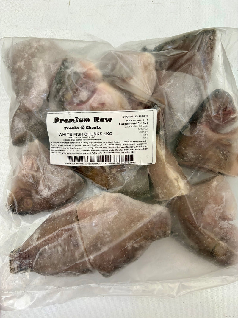 PRT White Fish Chunks 1kg