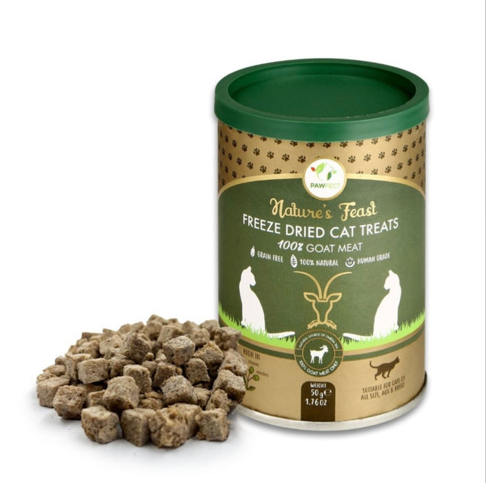Pawfect Freeze-Dried Goat Meat 50g