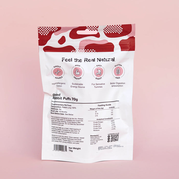 Waita Air-Dried Rabbit Puffs