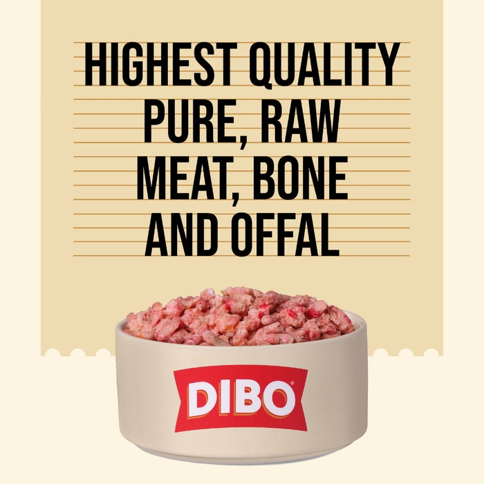 DIBO Chicken, Salmon & Pork Offal 1kg