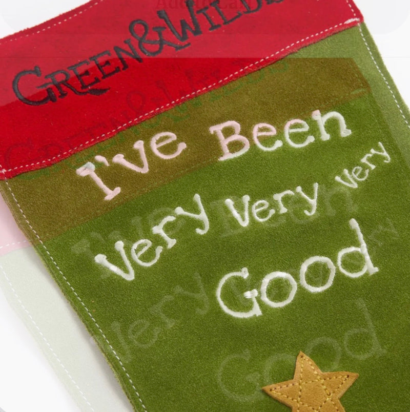 Good Dog Stocking, Eco Dog Toy