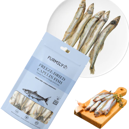 Freeze-Dried Capelin Fish 40g