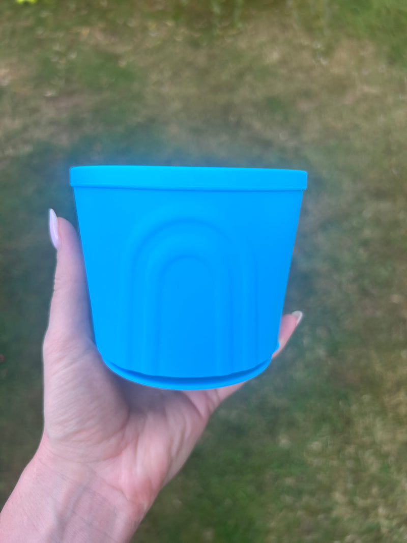 Slowfeeder - Yogurt Pot Blue