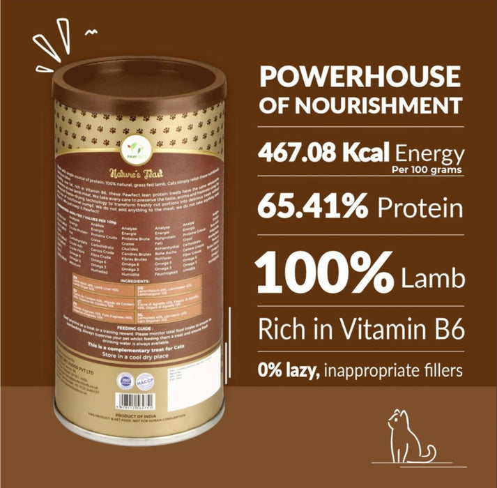 Pawfect Freeze-Dried Lamb Meat 50g