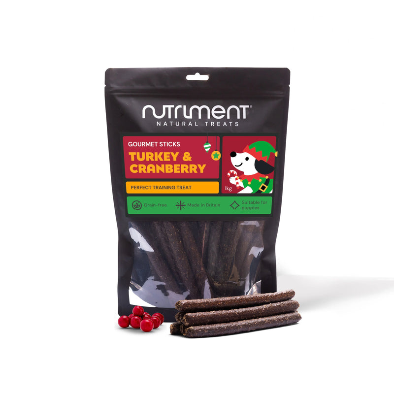 Turkey & Cranberry Gourmet Sticks 1kg