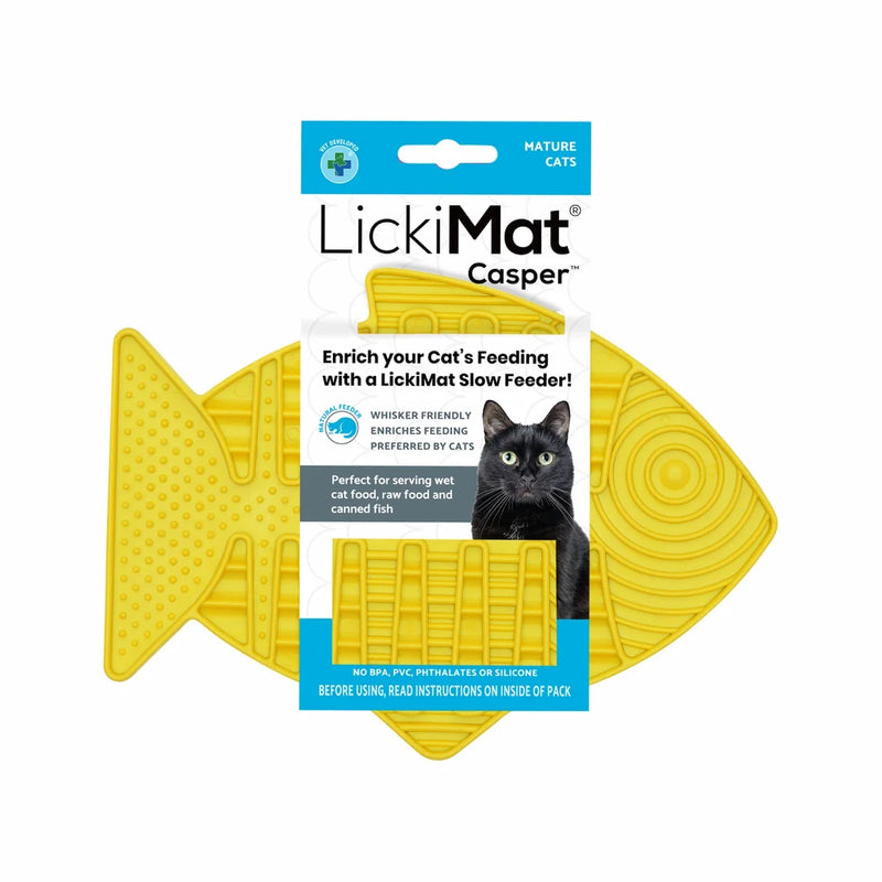 LickiMat Casper Yellow