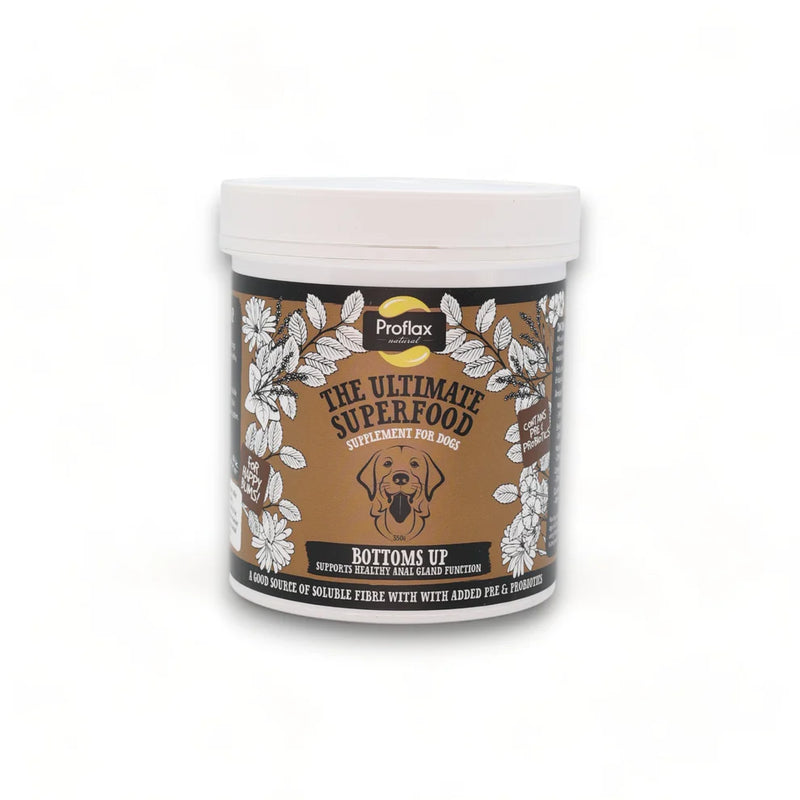 Proflax Bottoms Up Digestive Support Powder for Dogs – 300g