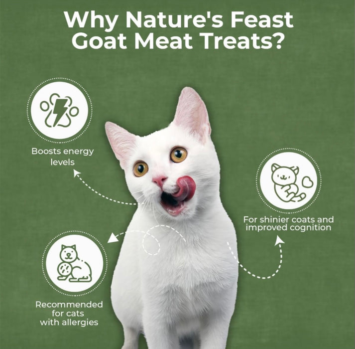 Pawfect Freeze-Dried Goat Meat 50g