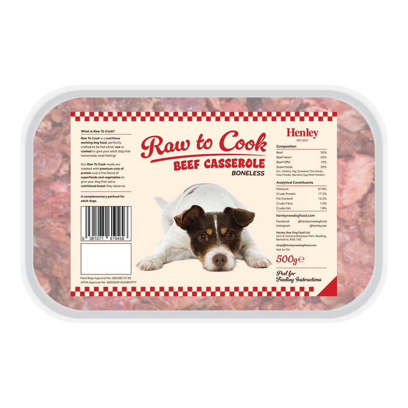 Henley Raw to Cook Beef Casserole 500g