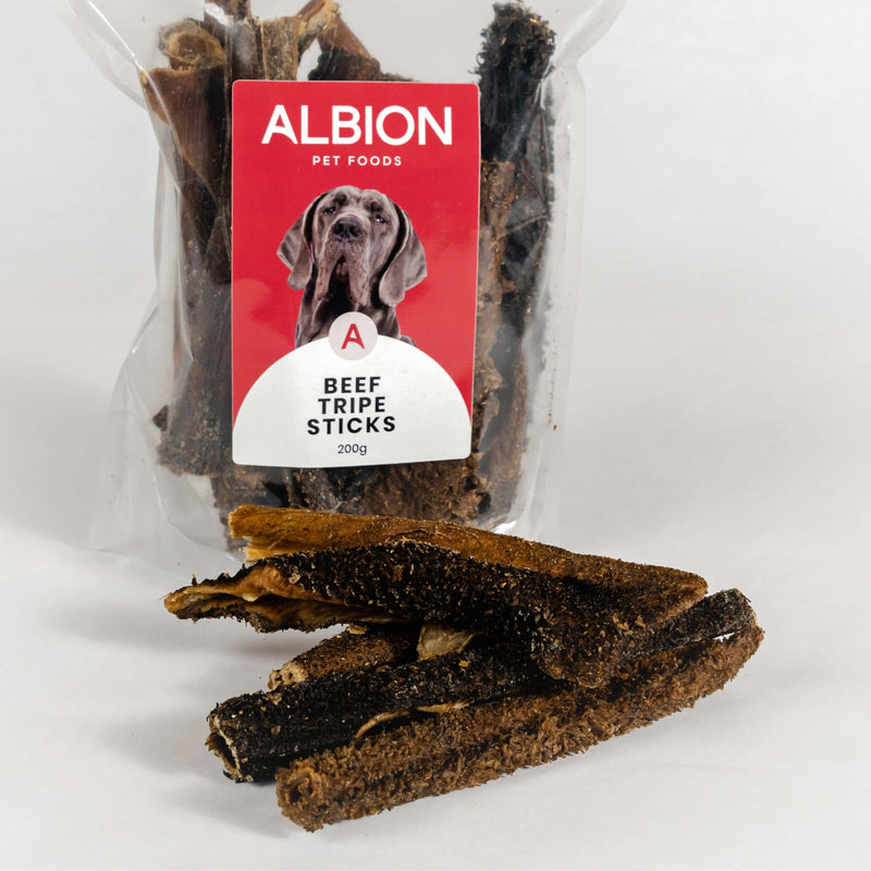 Albion Beef Tripe Sticks 200g