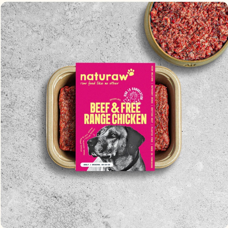 Naturaw Beef & Free Range Chicken