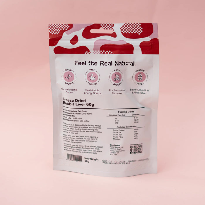 Waita Freeze-Dried Rabbit Liver