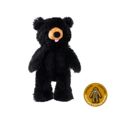 Tall Tails Black Bear Squeaker Toy