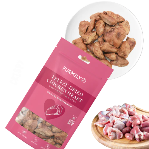Freeze-Dried Chicken Hearts 40g
