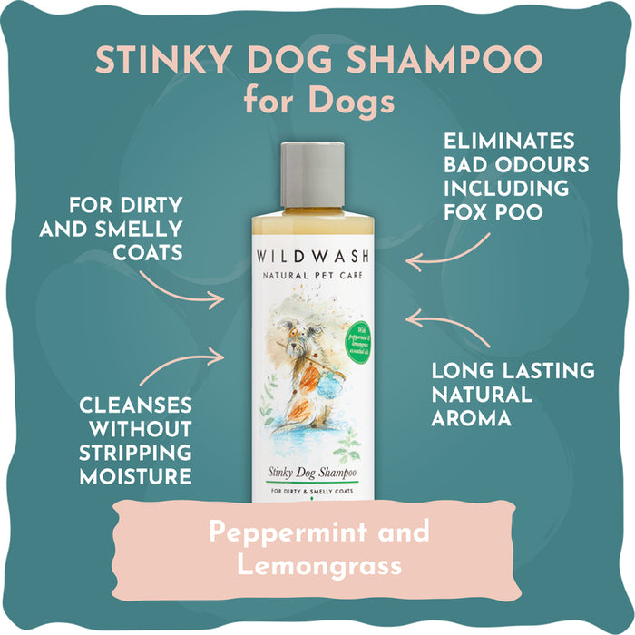 WildWash Stinky Dog Shampoo 250ml