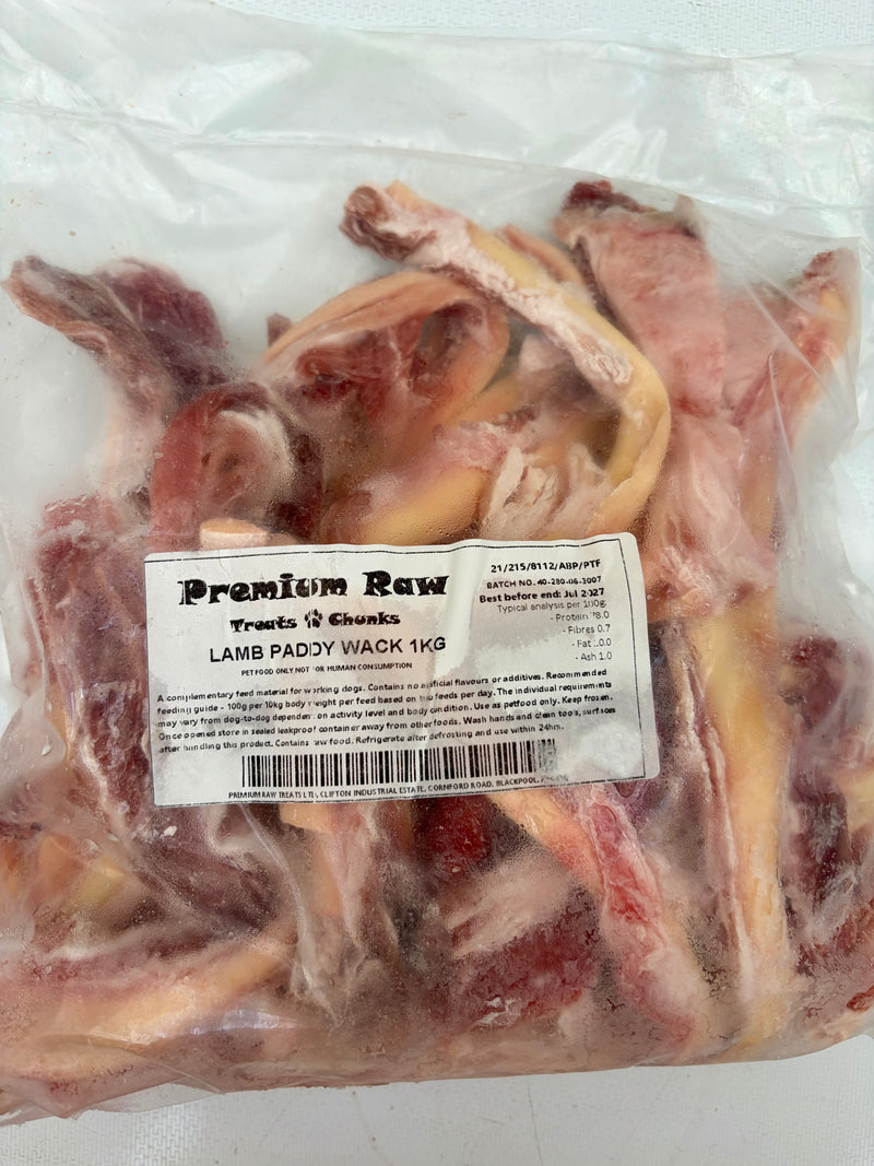 PRT Lamb Paddywhack 1kg