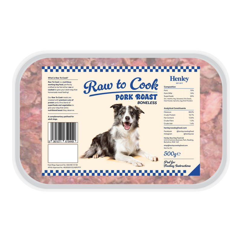 Henley Raw to Cook Roast Pork 500g