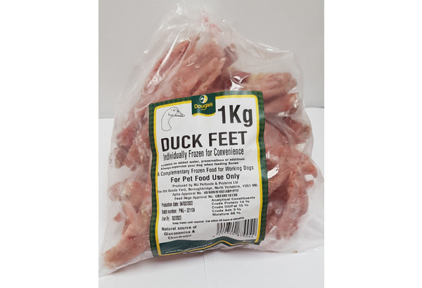 Dougies Duck Feet 1kg