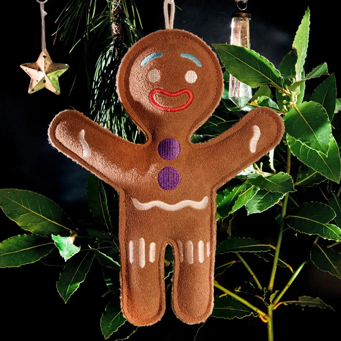 Gingerbread Man, Eco Dog Toy