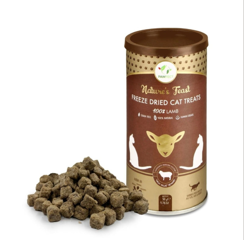 Pawfect Freeze-Dried Lamb Meat 50g