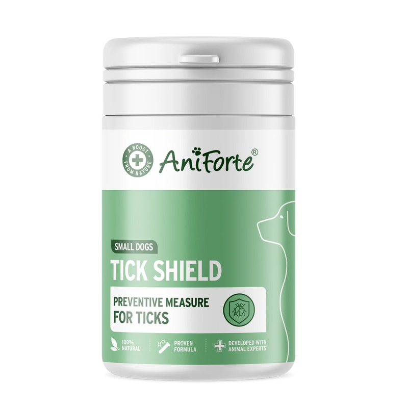AniForte Tick Shield for Dogs - 60 Capsules - Small Dogs