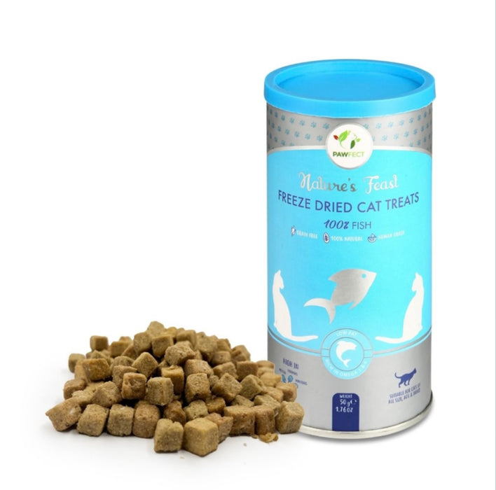 Pawfect Freeze-Dried Fish Meat 50g