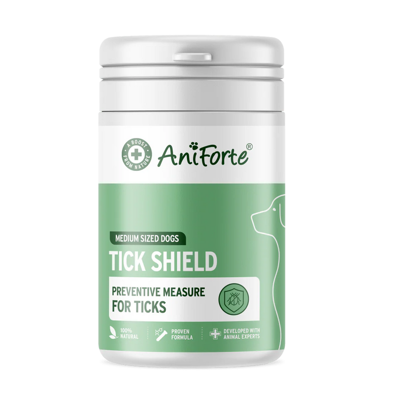 AniForte Tick Shield for Dogs - 60 Capsules - Medium Dog