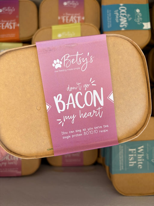 Betsy’s Don’t Go Bacon My Heart 500g