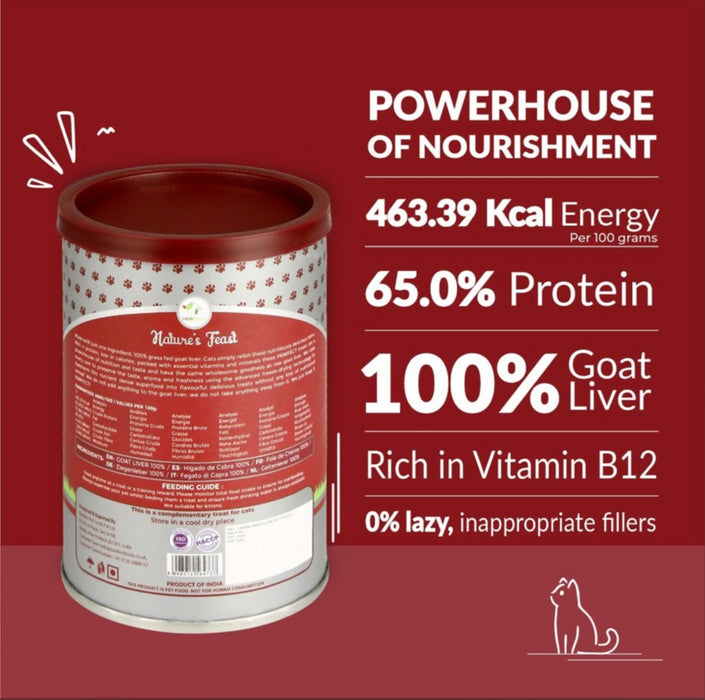 Pawfect Freeze-Dried Goat Liver 50g