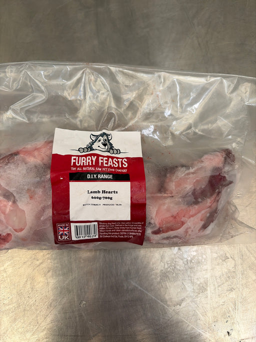 Furry Feasts Lamb Hearts